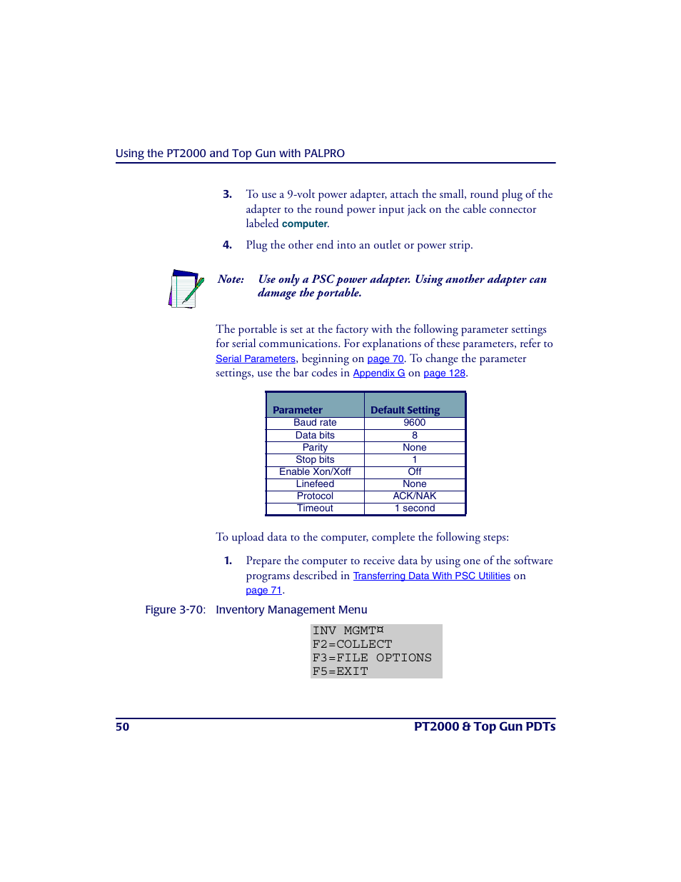 PSC PT2000TM User Manual | Page 60 / 168