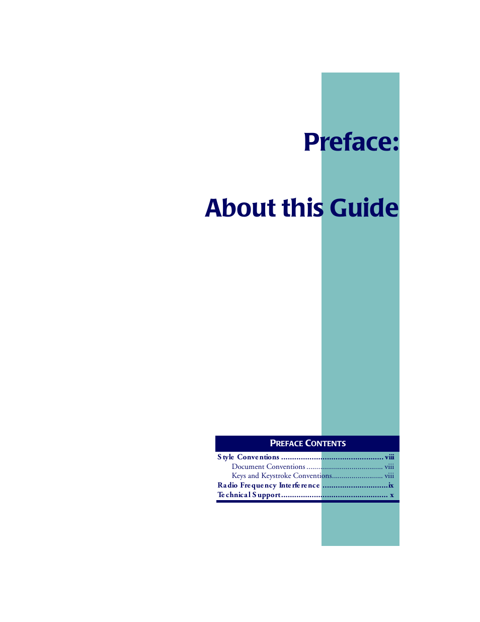 About this guide, Preface, Chapter 1 | Introduction & quick start guide, Overview getting started quickly, Chapter 2, Preface: about this guide | PSC PT2000TM User Manual | Page 7 / 168