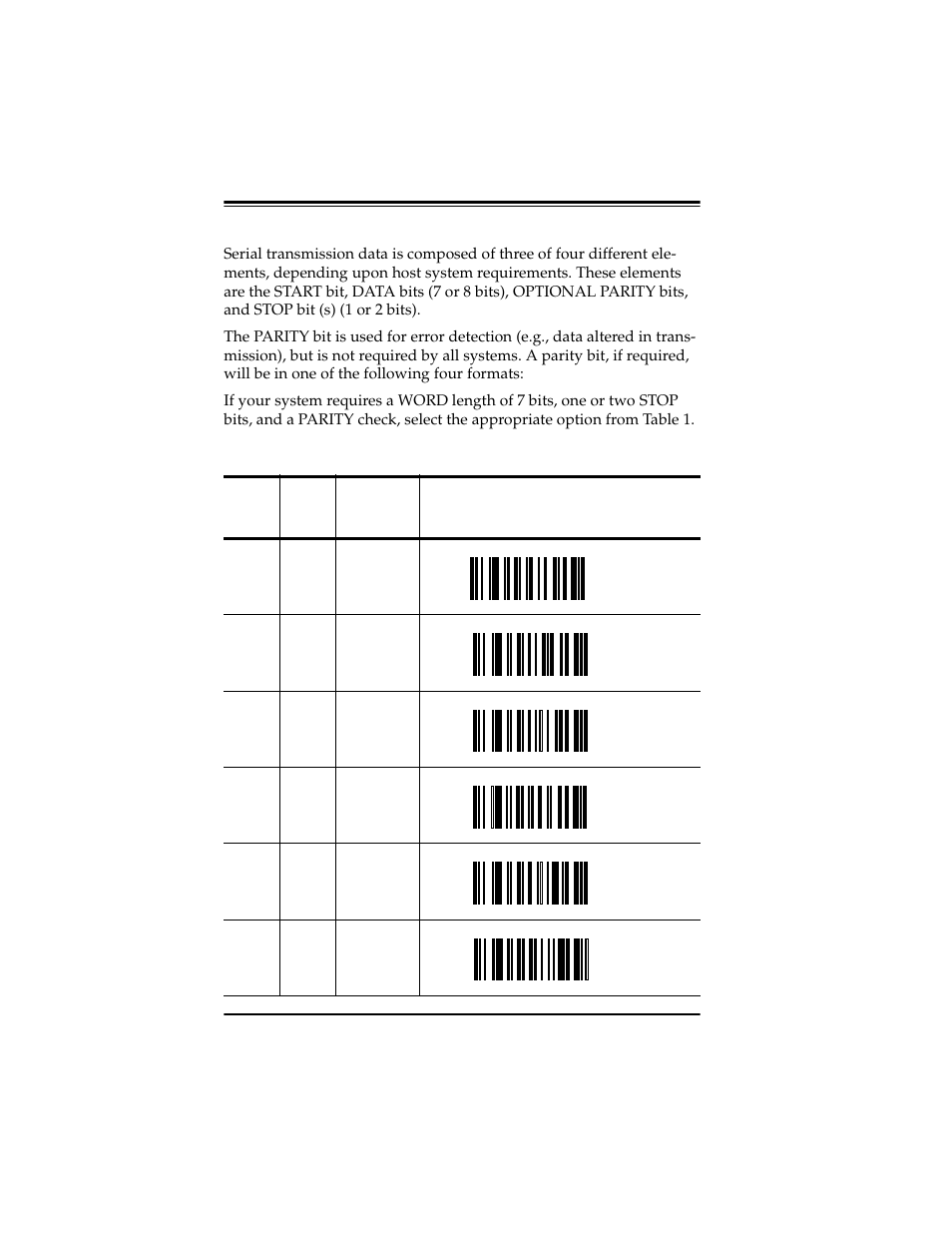 Data transmission | PSC Scanners User Manual | Page 20 / 84
