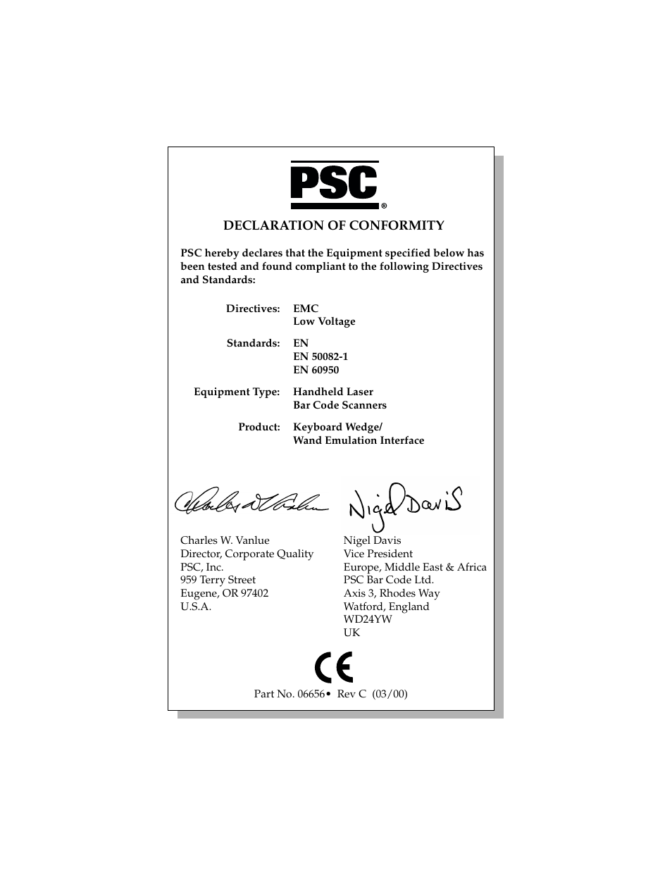 PSC Scanners User Manual | Page 83 / 84