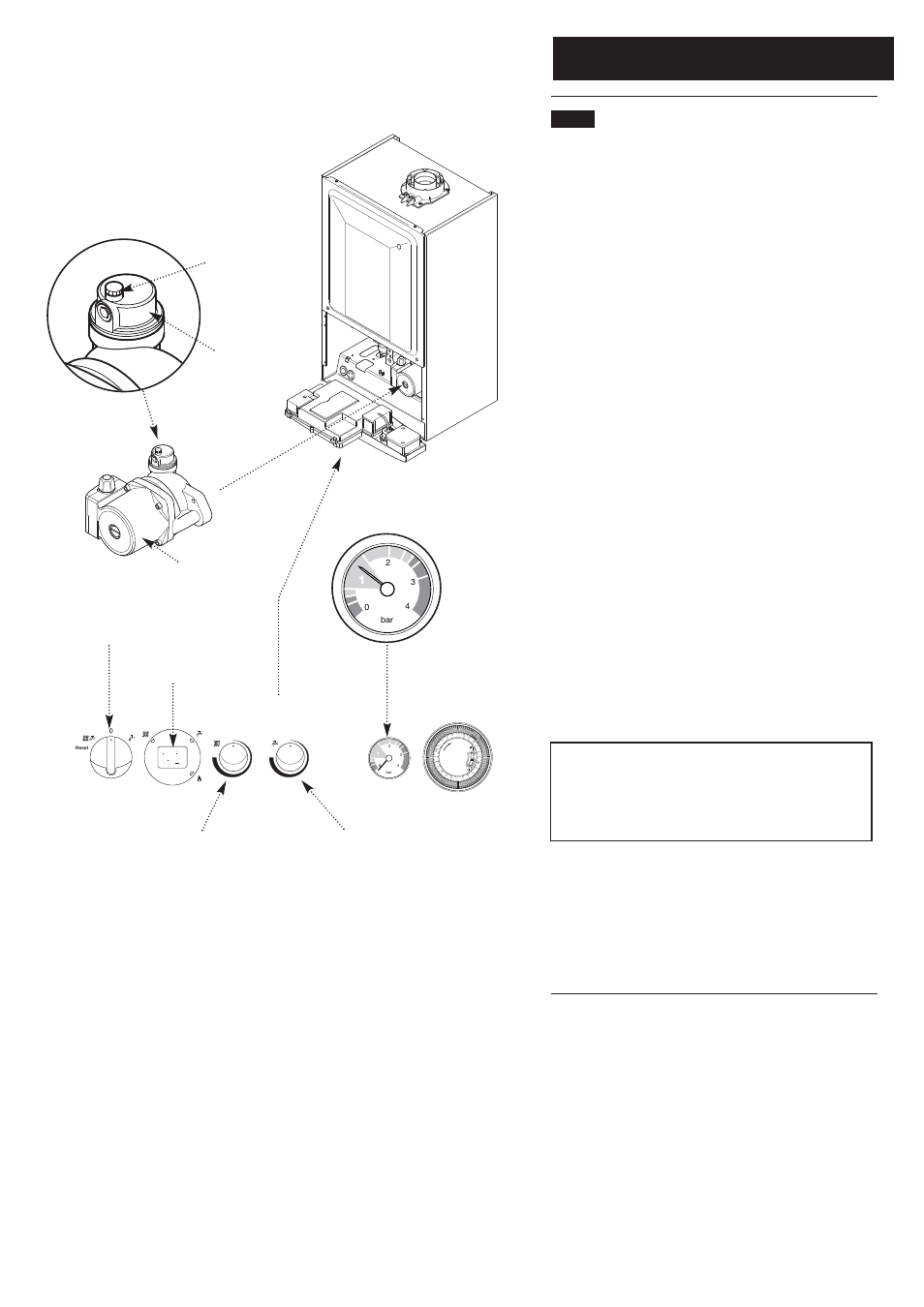 0 commissioning, 1 commissioning the boiler, Pump | Display, Fig. 63, Fig. 65 fig. 64 | Potthof & Co Potterton Gold HE Range Condensing Combination Boiler 33kw User Manual | Page 36 / 64