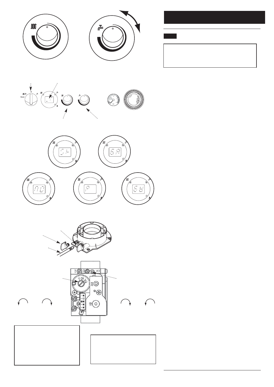 0 setting the gas valve, If the co, 1 setting the gas valve | Potthof & Co Potterton Gold HE Range Condensing Combination Boiler 33kw User Manual | Page 51 / 64