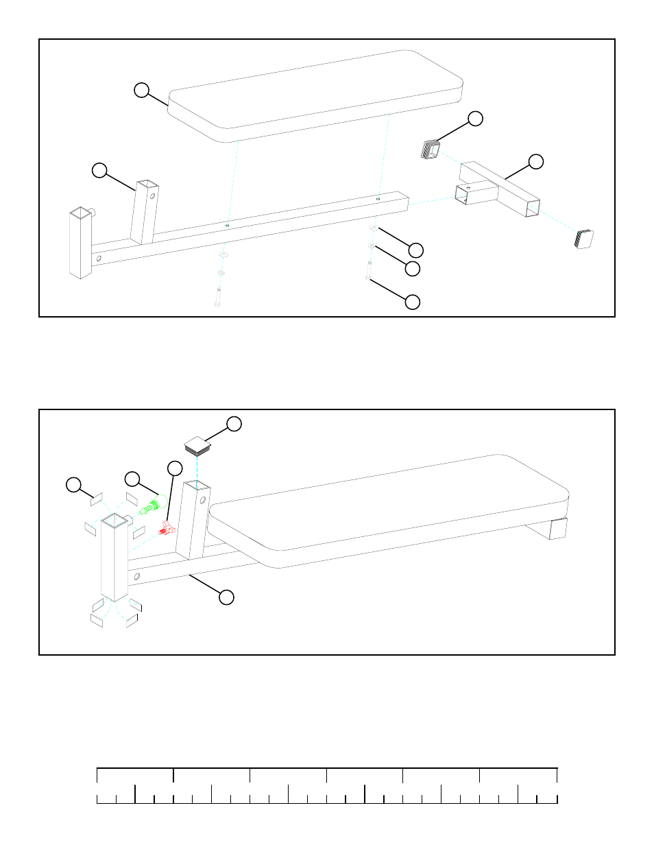 Figure 2, Figure 3, Step 2 | Step 3 | ParaBody 822 User Manual | Page 5 / 9