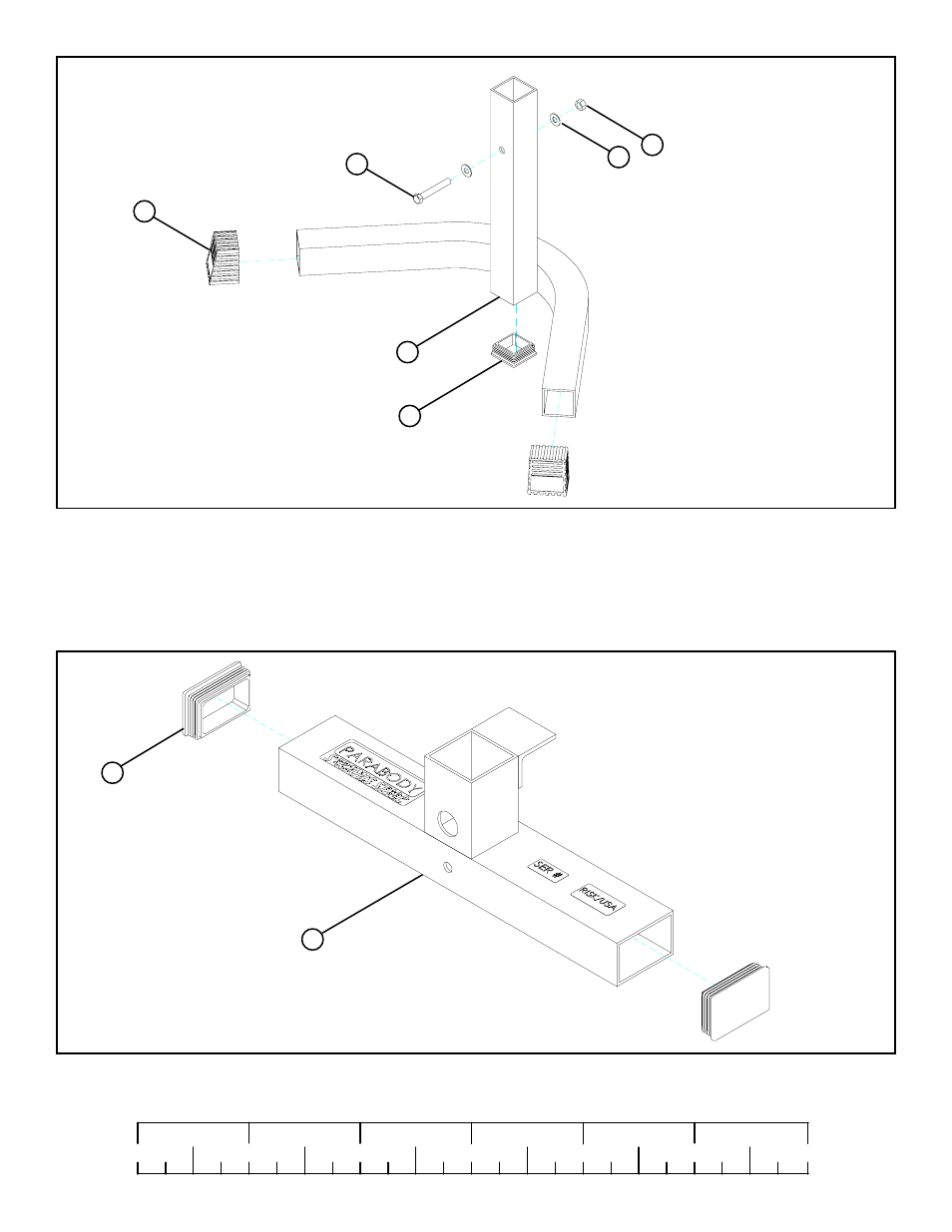 Figure 1, Figure 2, Step 1 | Step 2 | ParaBody 848101 User Manual | Page 4 / 14
