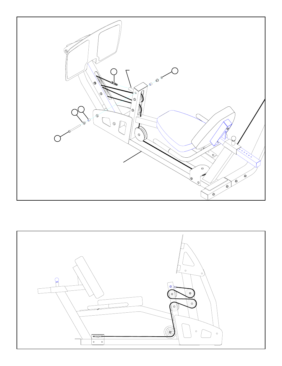 Figure 12, Cable routing diagram | ParaBody 880 User Manual | Page 25 / 26