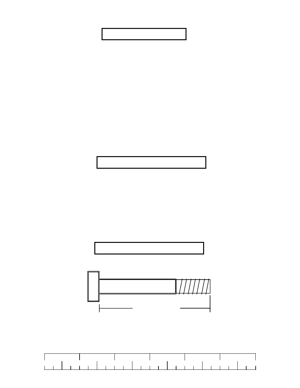 Tools required for assembly, Bolt length ruler | ParaBody 880 User Manual | Page 3 / 26