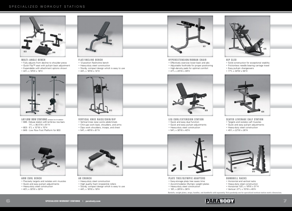 ParaBody Free Weight Smith System User Manual | Page 4 / 5