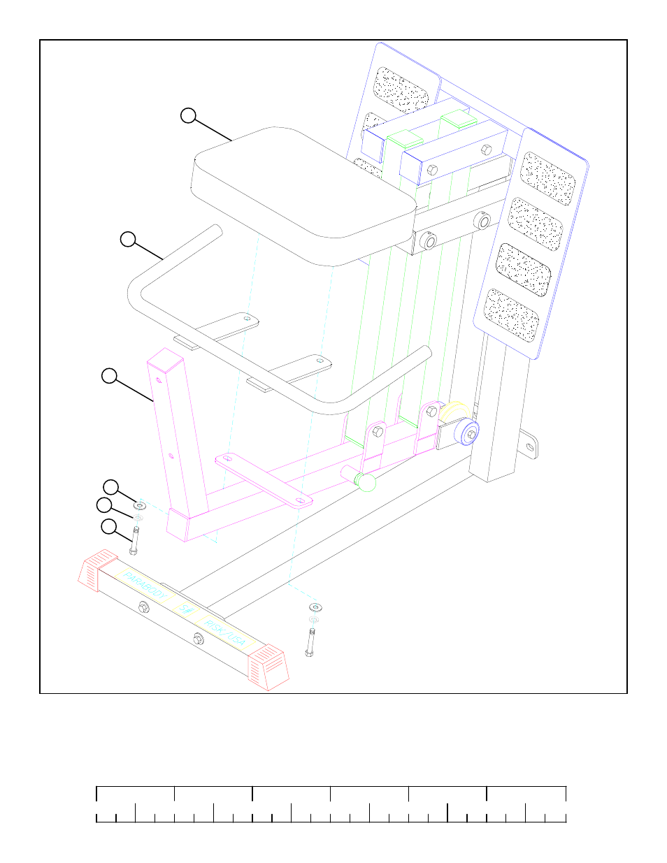 Figure 10 | ParaBody Leg Press 100101 User Manual | Page 12 / 14