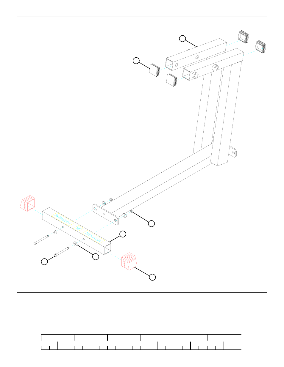 Figure 1, Step 1 | ParaBody Leg Press 100101 User Manual | Page 4 / 14