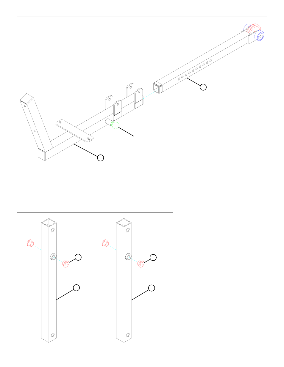 Figure 4, Figure 5 | ParaBody Leg Press 100101 User Manual | Page 7 / 14