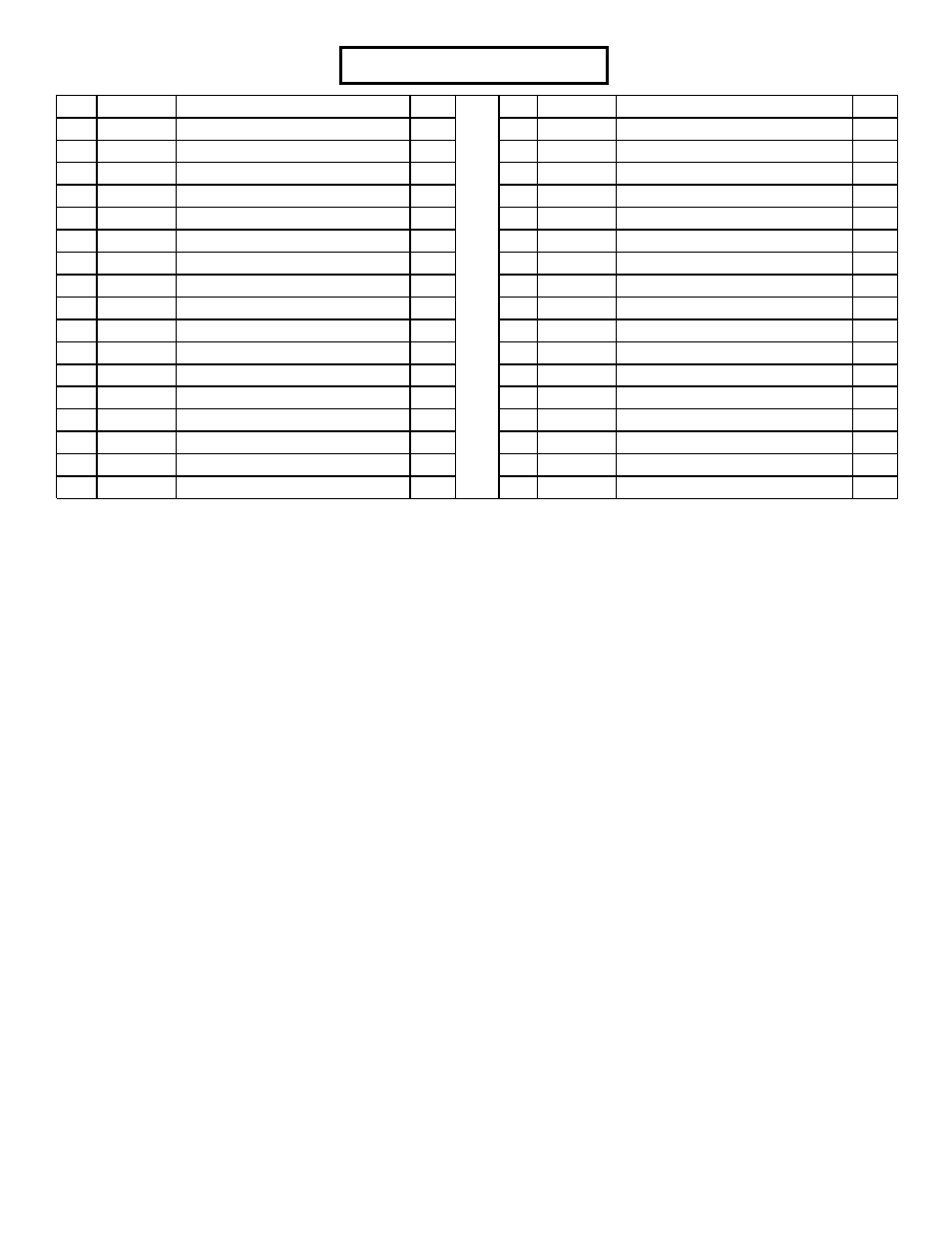 Parts list | ParaBody 832102 User Manual | Page 3 / 14