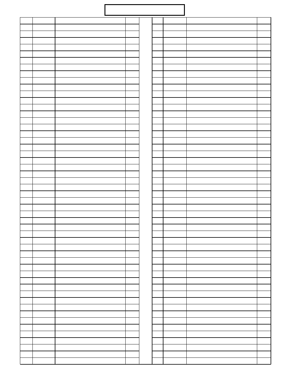 Parts list | ParaBody 440 User Manual | Page 5 / 33