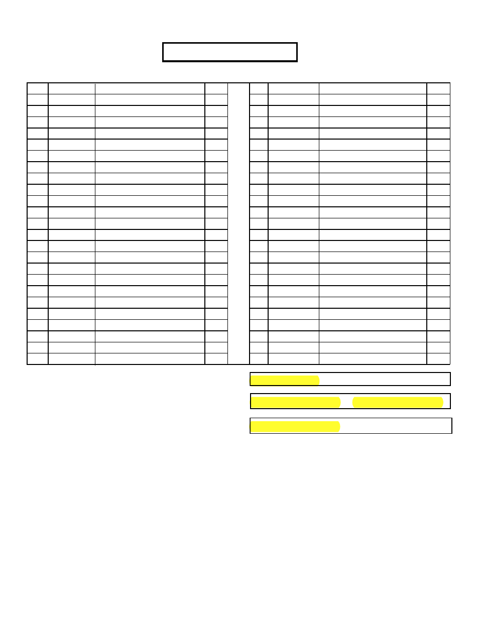 Parts list | ParaBody Hip Sled System User Manual | Page 5 / 24