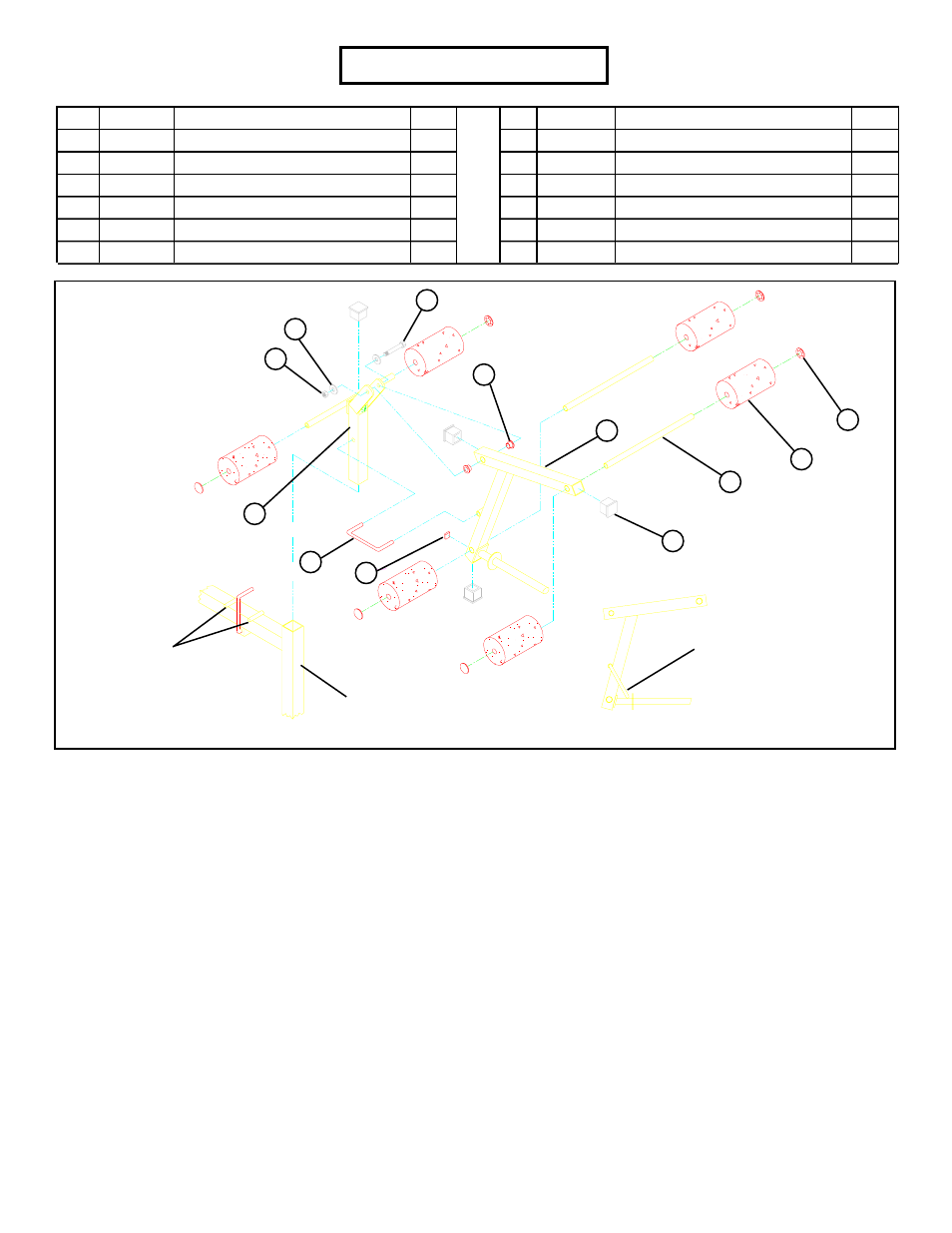 Parts list | ParaBody 824 User Manual | Page 4 / 8