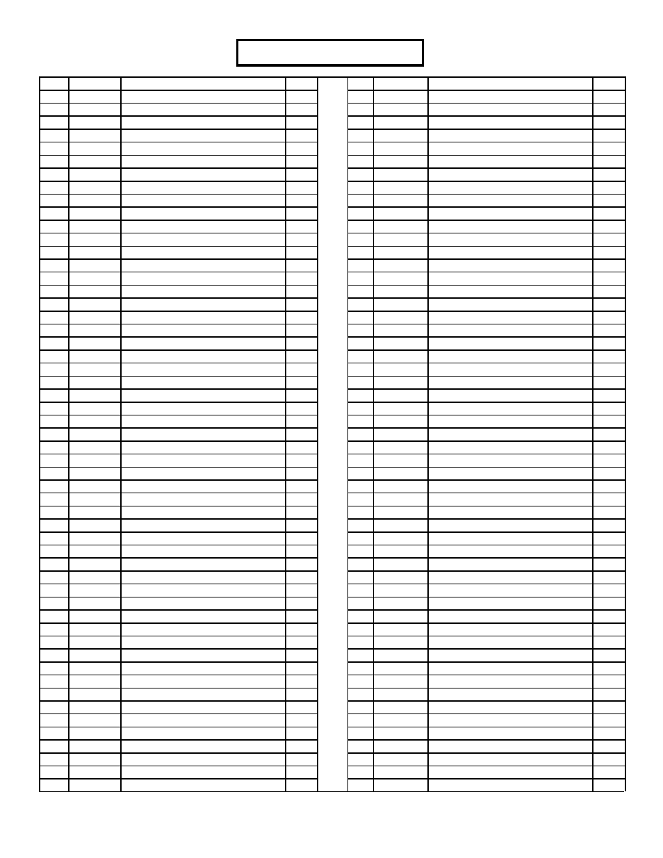 Parts list | ParaBody 425103 User Manual | Page 3 / 40