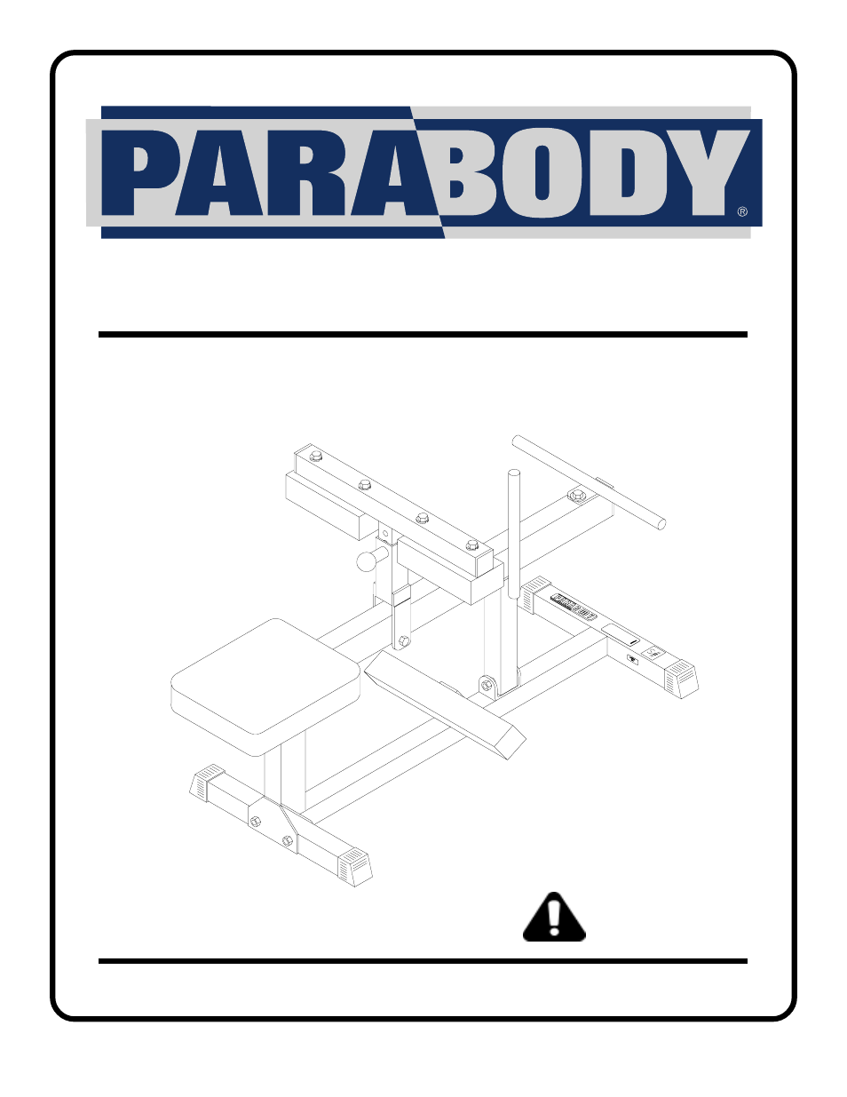 ParaBody 826 User Manual | 8 pages