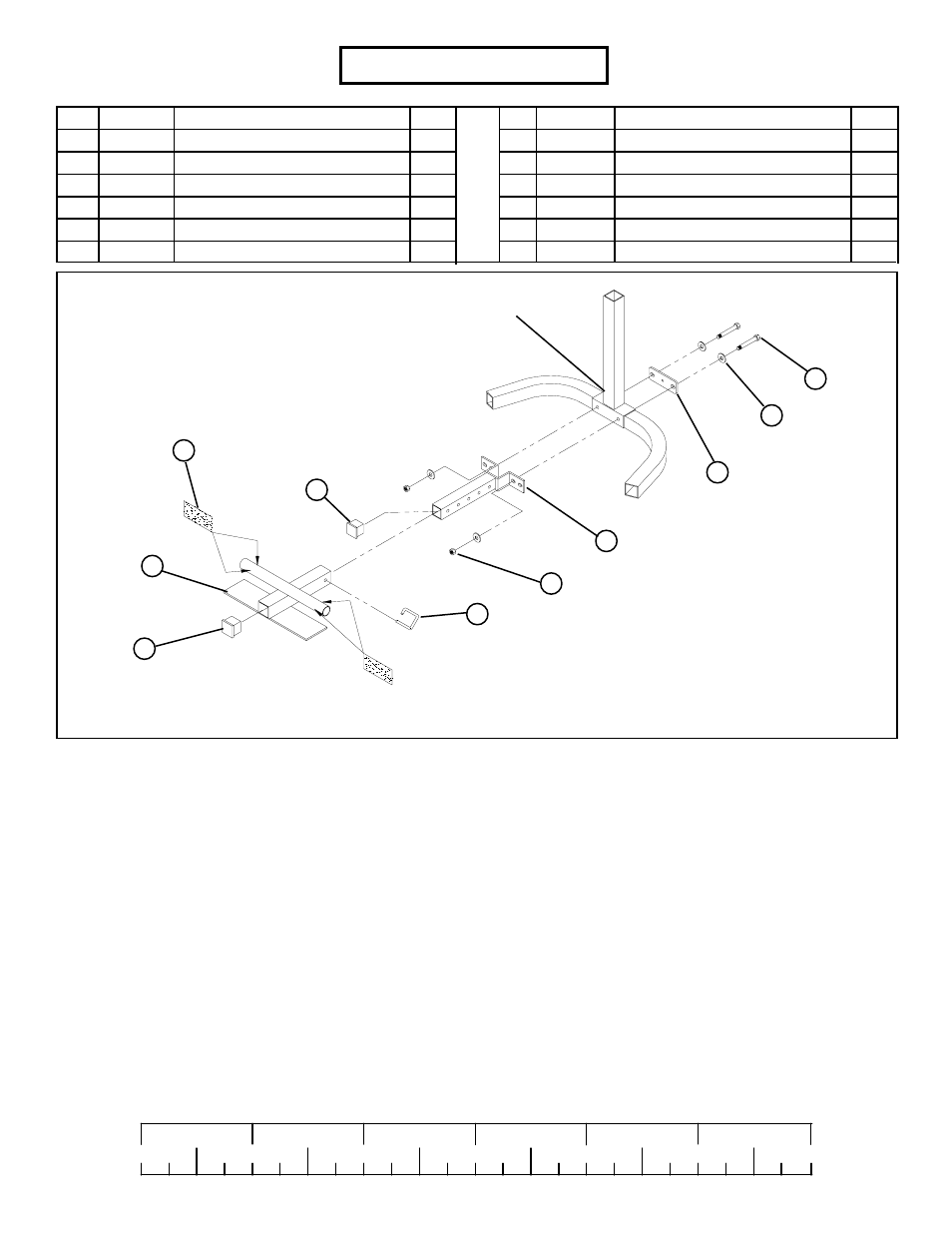 Parts list, Figure 5 | ParaBody 870 User Manual | Page 4 / 4