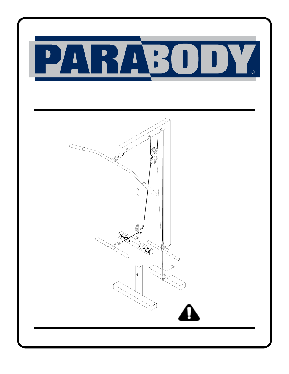 ParaBody 848 User Manual | 18 pages