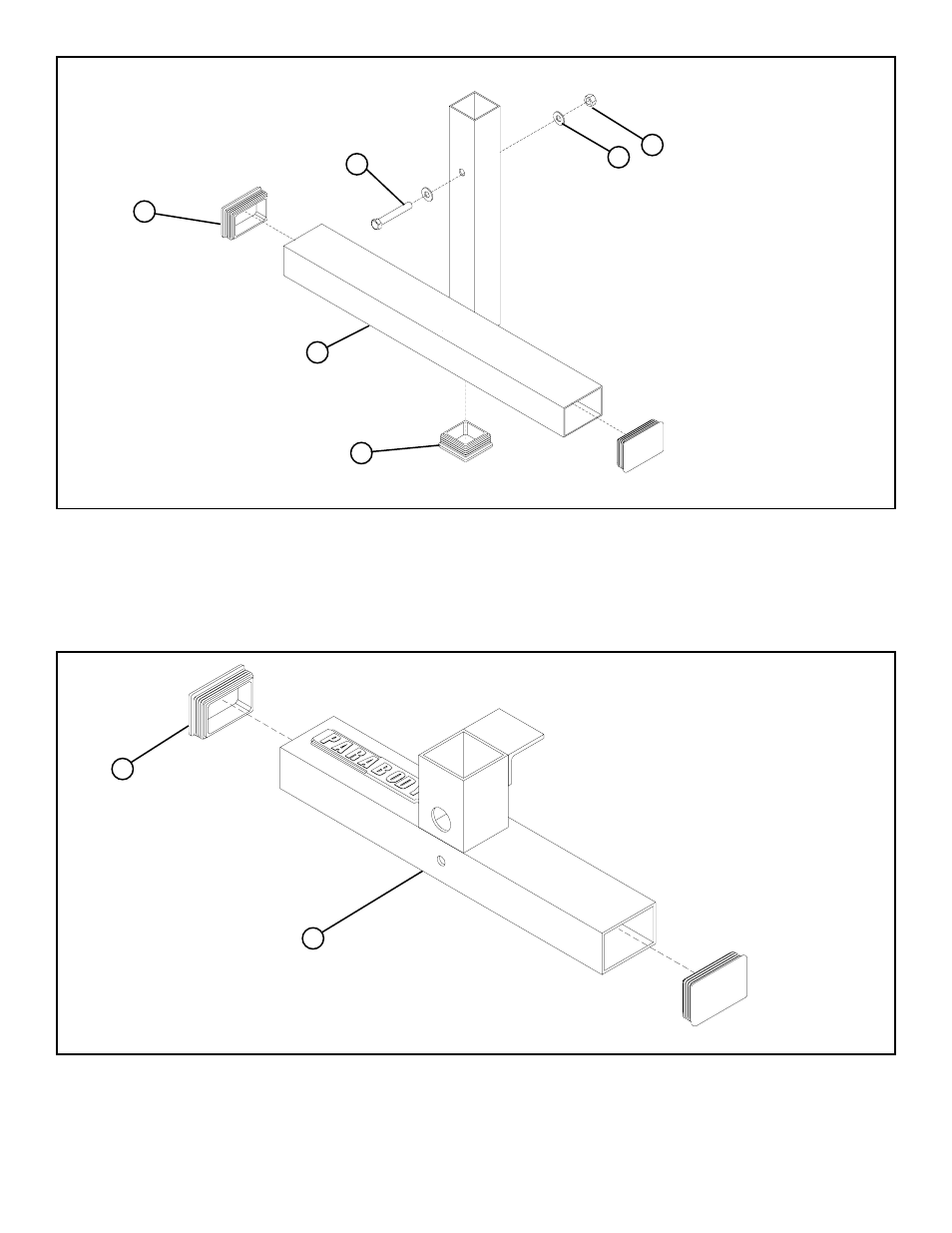 Figure 1, Figure 2, Step 1 | Step 2 | ParaBody 848 User Manual | Page 5 / 18