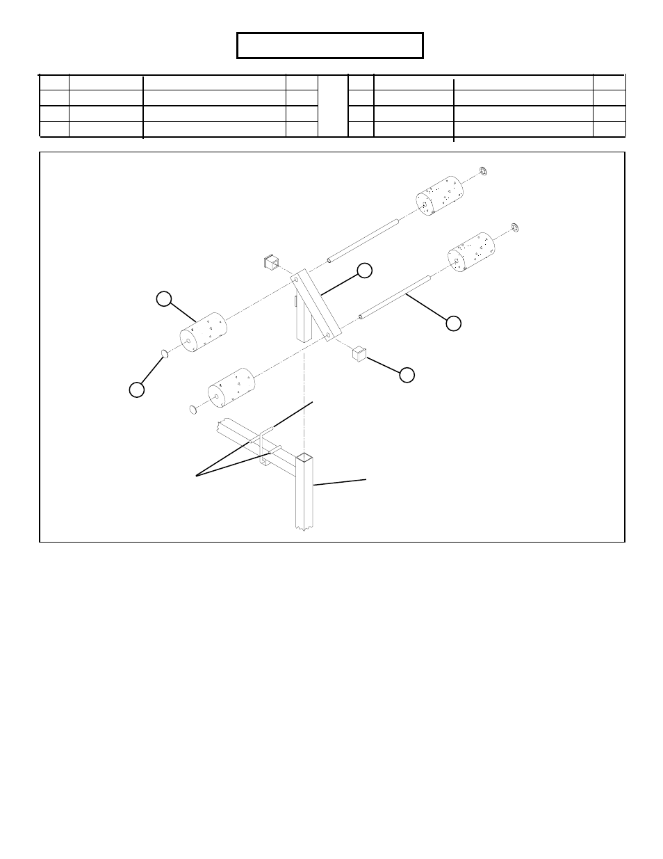 Parts list, Figure 1, Step 1 | ParaBody 823 User Manual | Page 4 / 7