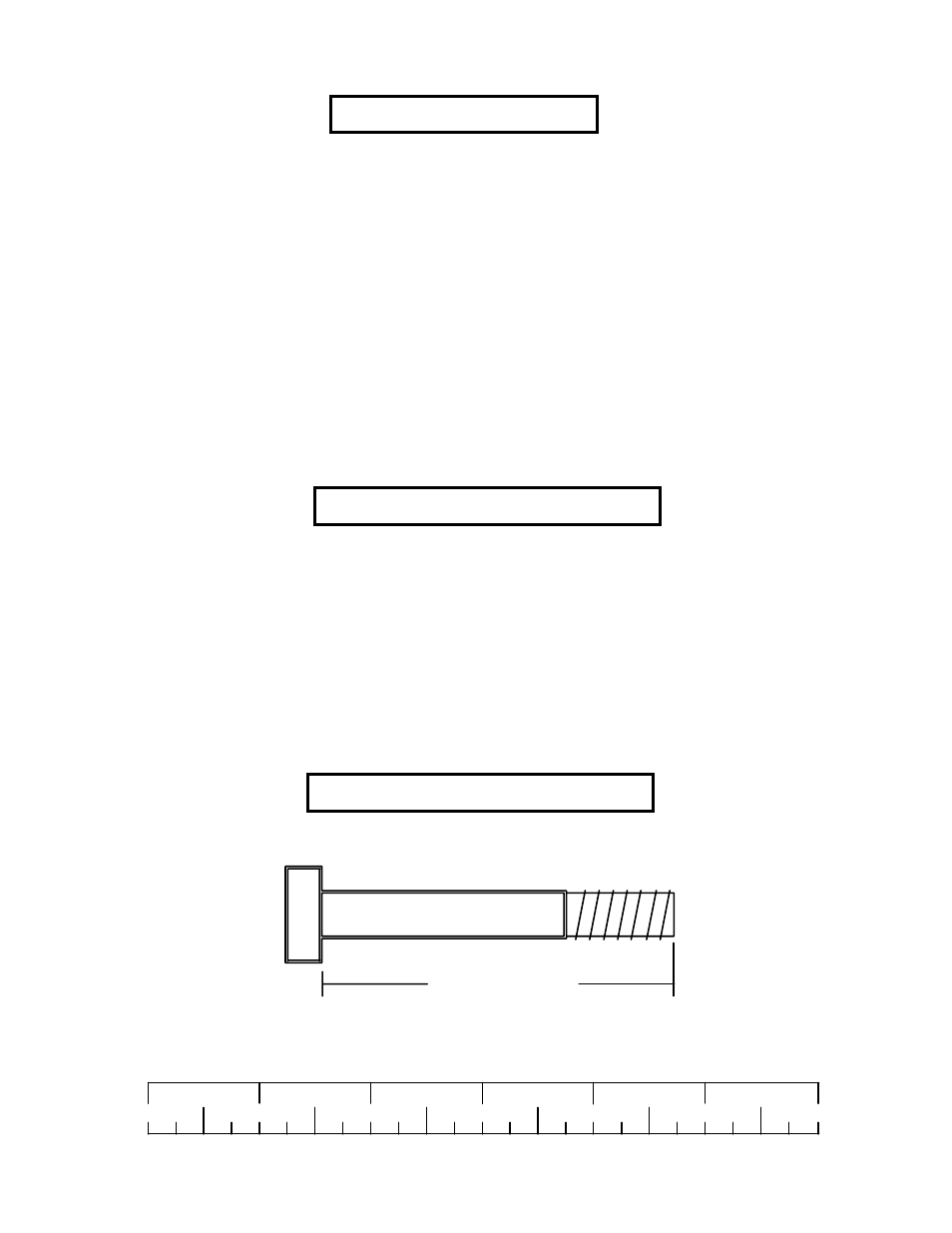 Tools required for assembly, Bolt length ruler | ParaBody 887 User Manual | Page 3 / 16