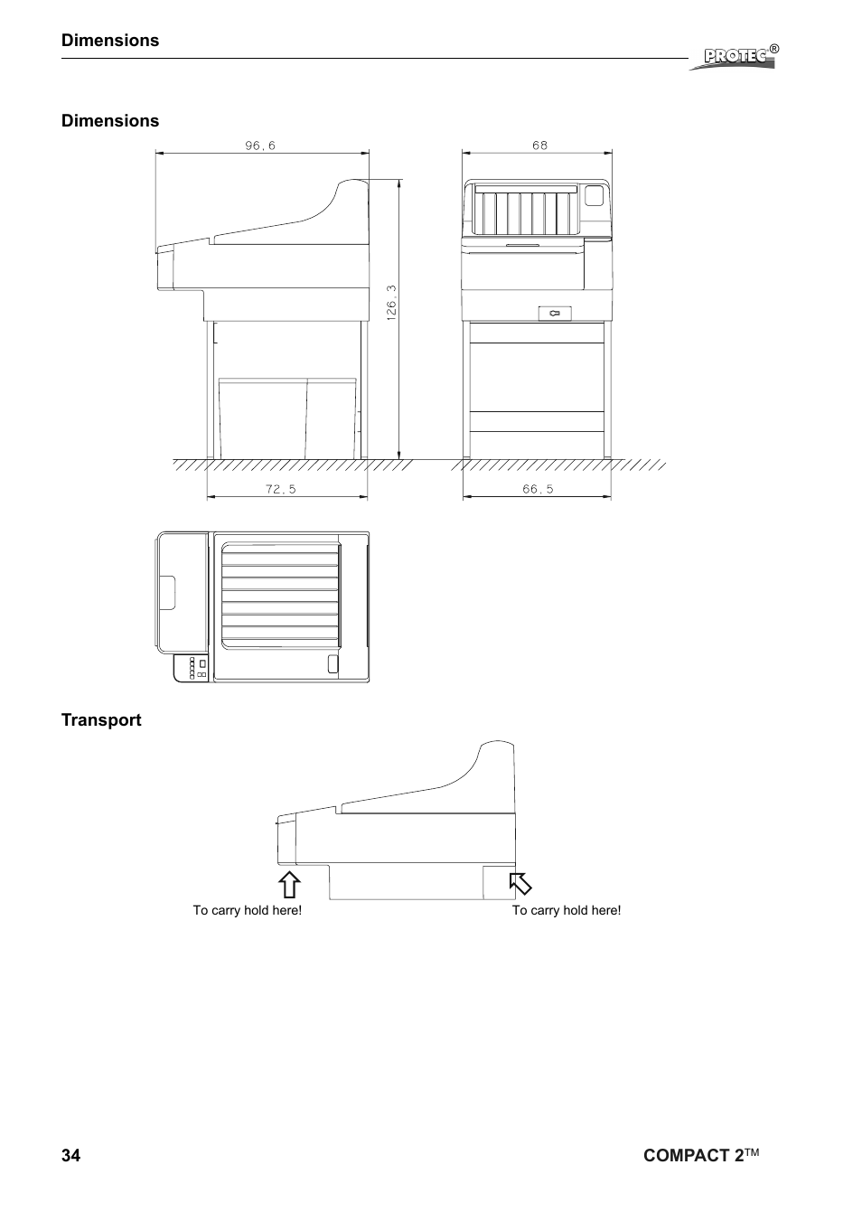 Protec Protech Compact2 Film Processor SX 2 User Manual | Page 34 / 58