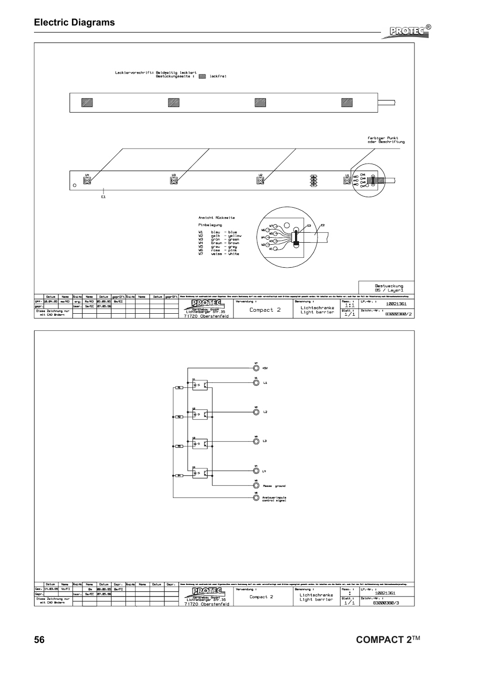 Protec Protech Compact2 Film Processor SX 2 User Manual | Page 56 / 58