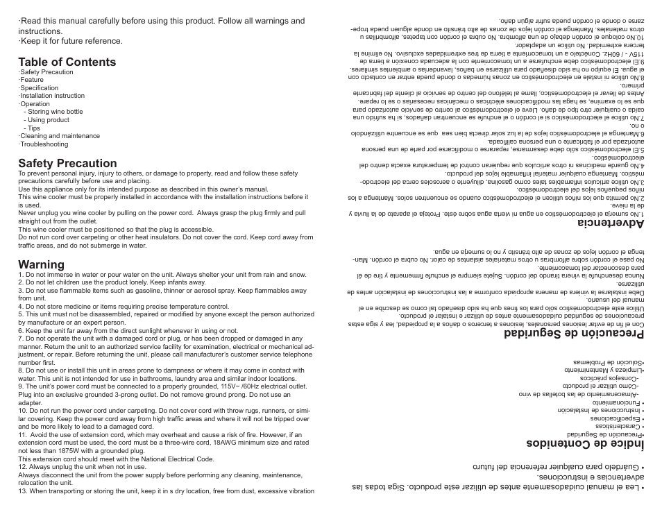 Professional Series PS72122 User Manual | Page 2 / 6