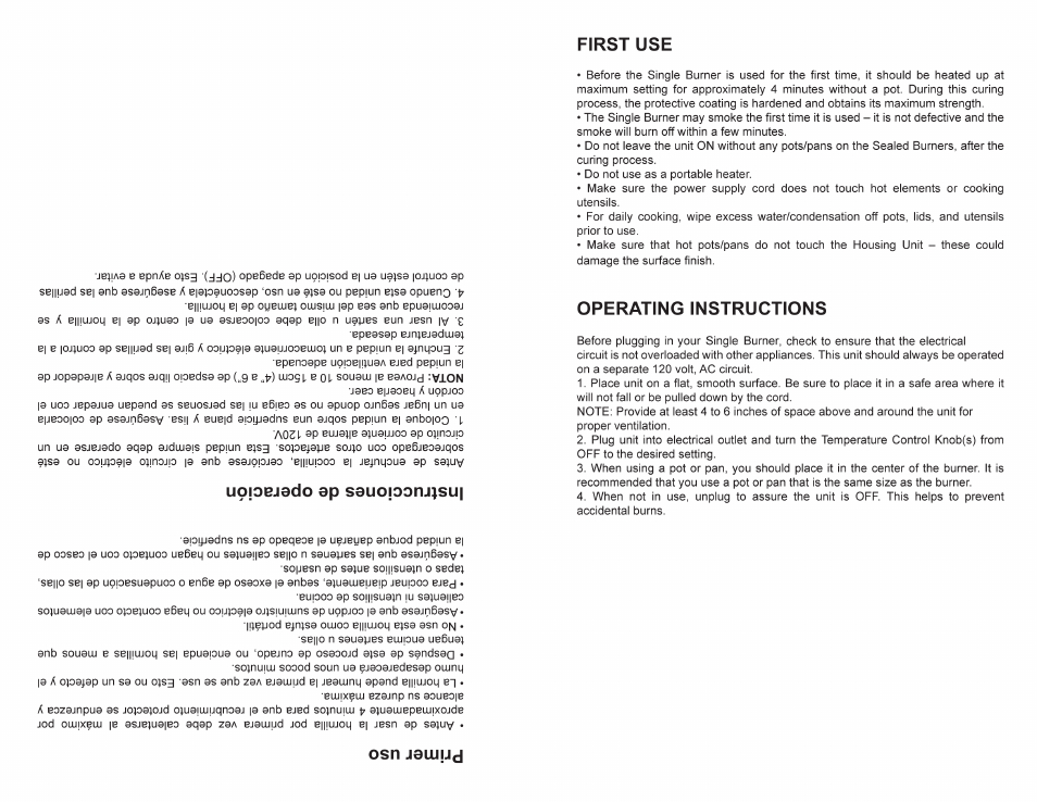 Professional Series PS77301 User Manual | Page 3 / 4