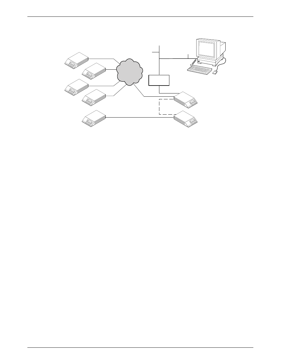 The ip network addressing scenario, Figure f-1 | Paradyne ACCULINK 336x E1 User Manual | Page 150 / 168