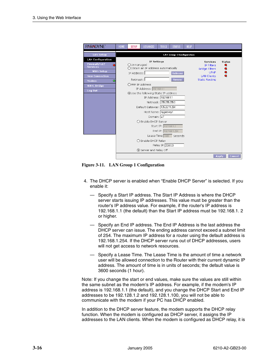 Paradyne 6211 User Manual | Page 44 / 72