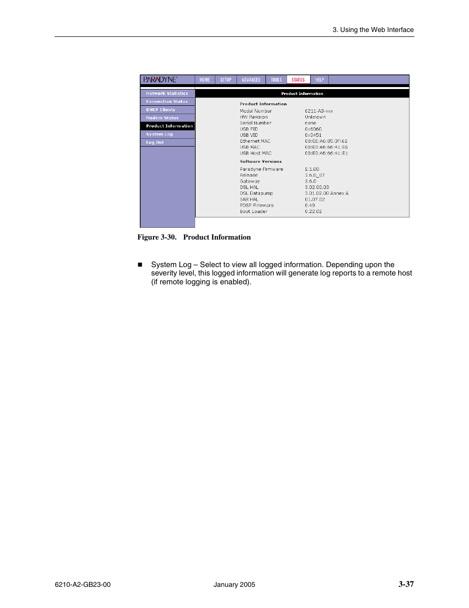 Paradyne 6211 User Manual | Page 65 / 72