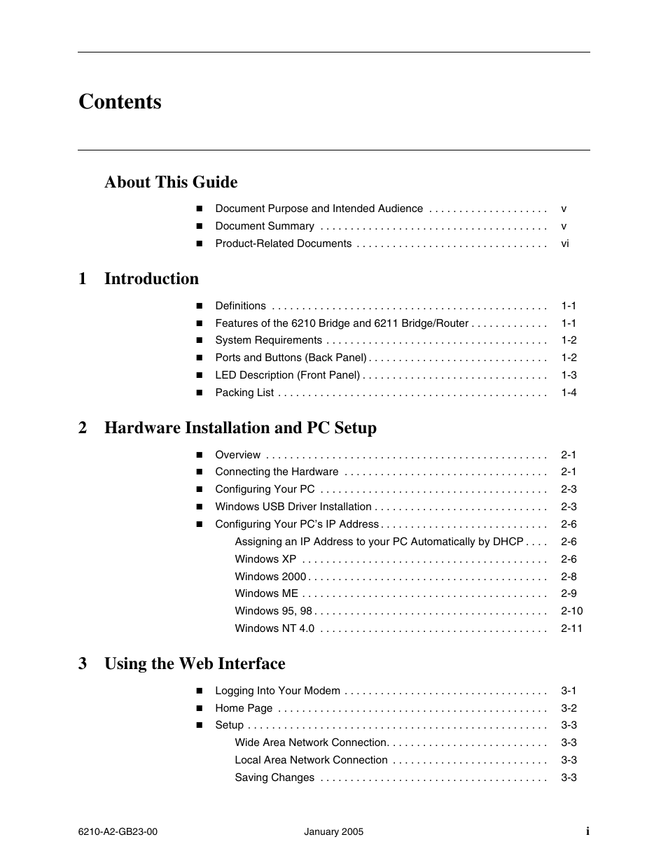 Paradyne 6211 User Manual | Page 7 / 72