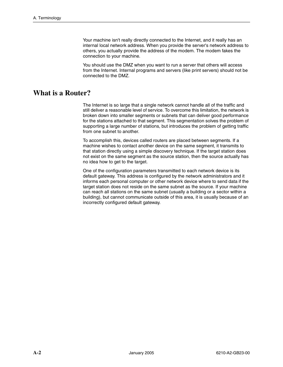 What is a router | Paradyne 6211 User Manual | Page 70 / 72