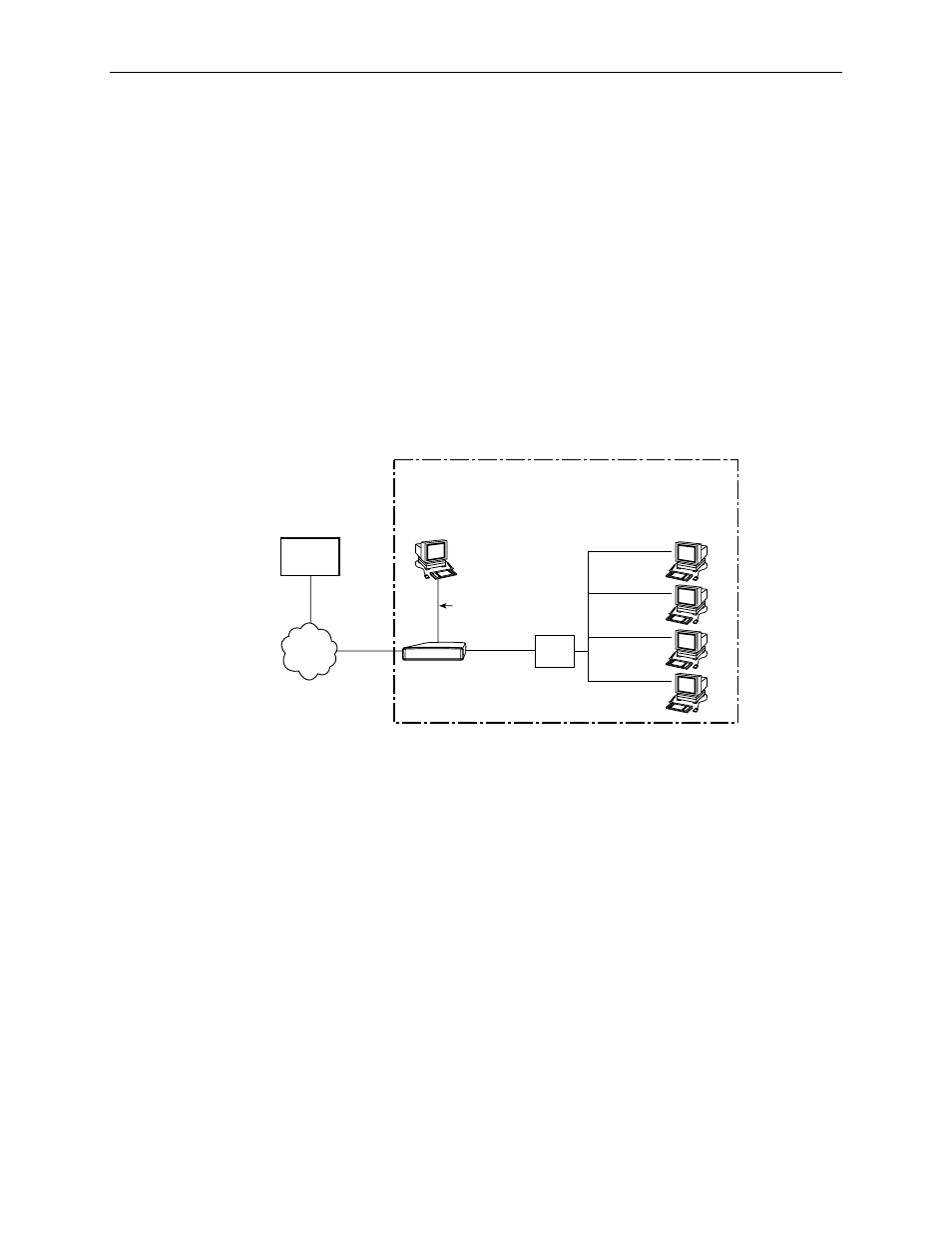 Basic bridging configuration example | Paradyne 6371 User Manual | Page 44 / 142