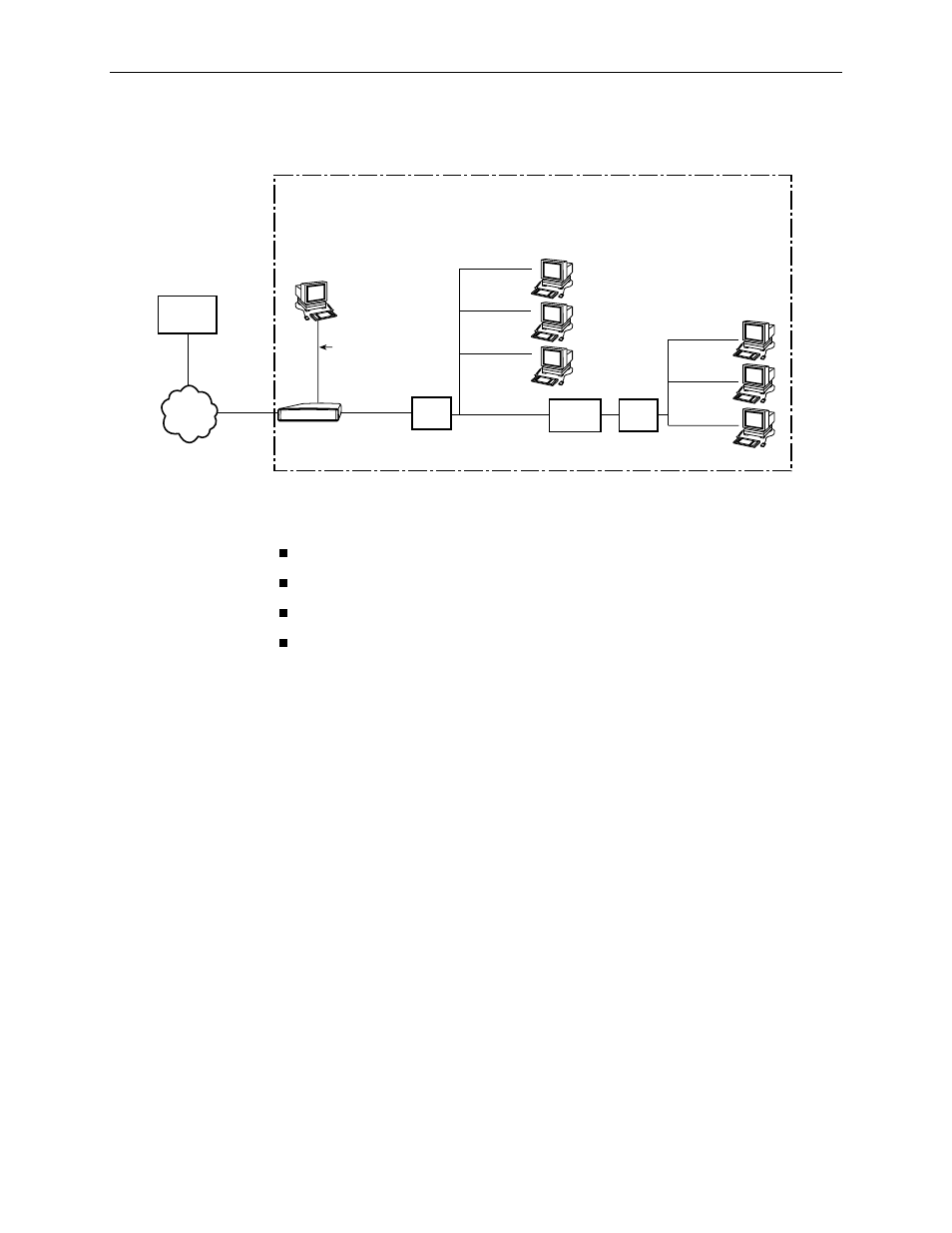 Downstream router configuration example | Paradyne 6371 User Manual | Page 56 / 142