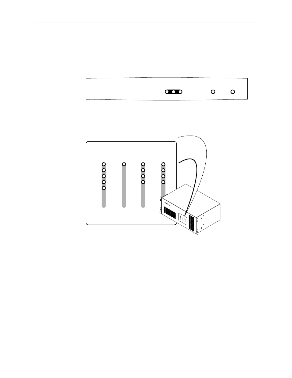 Front panel leds, Framesaver, Slv framesaver | Paradyne 9820-2M User Manual | Page 113 / 281