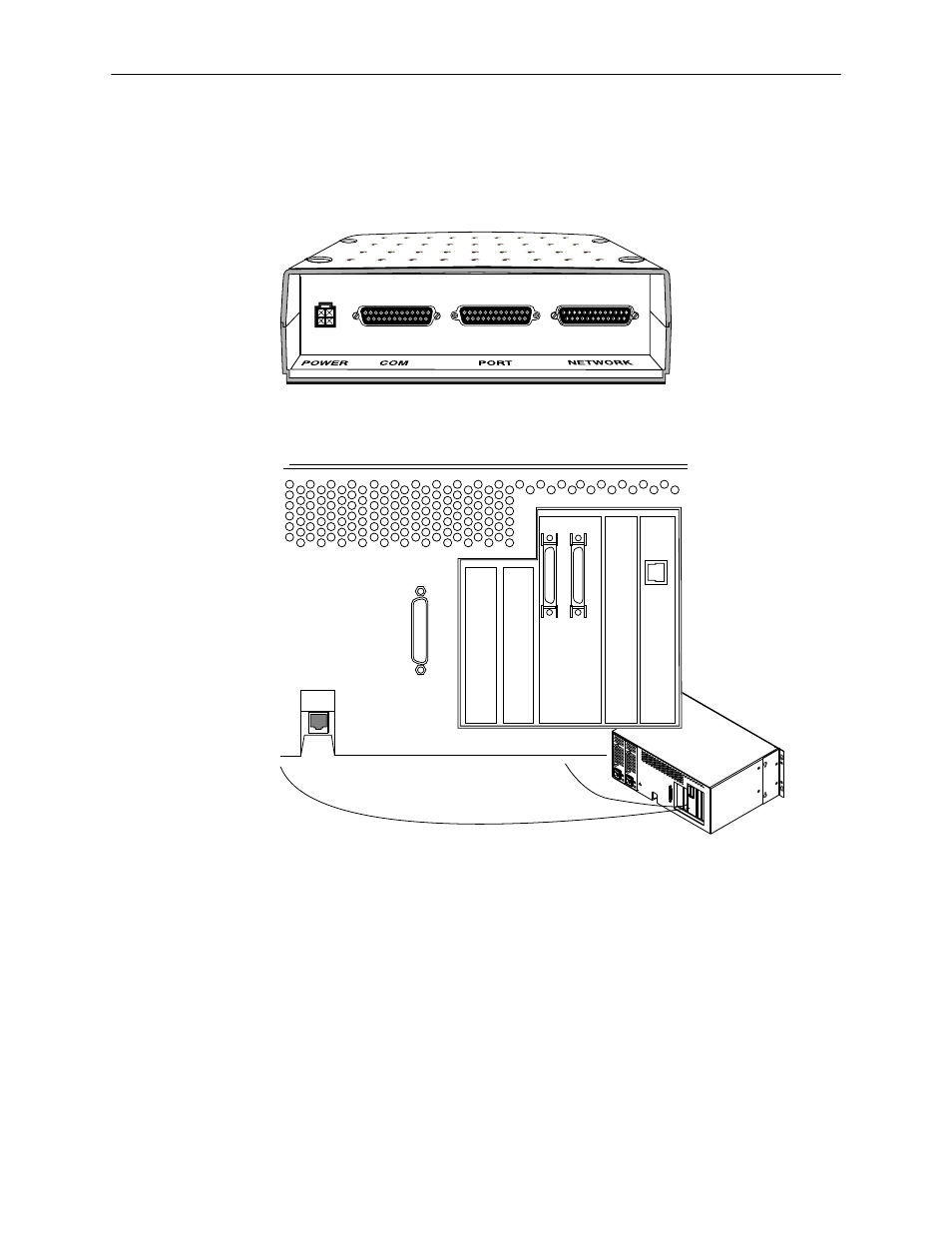 Rear panels, Connectors, cables, and pin assignments | Paradyne 9820-2M User Manual | Page 248 / 281