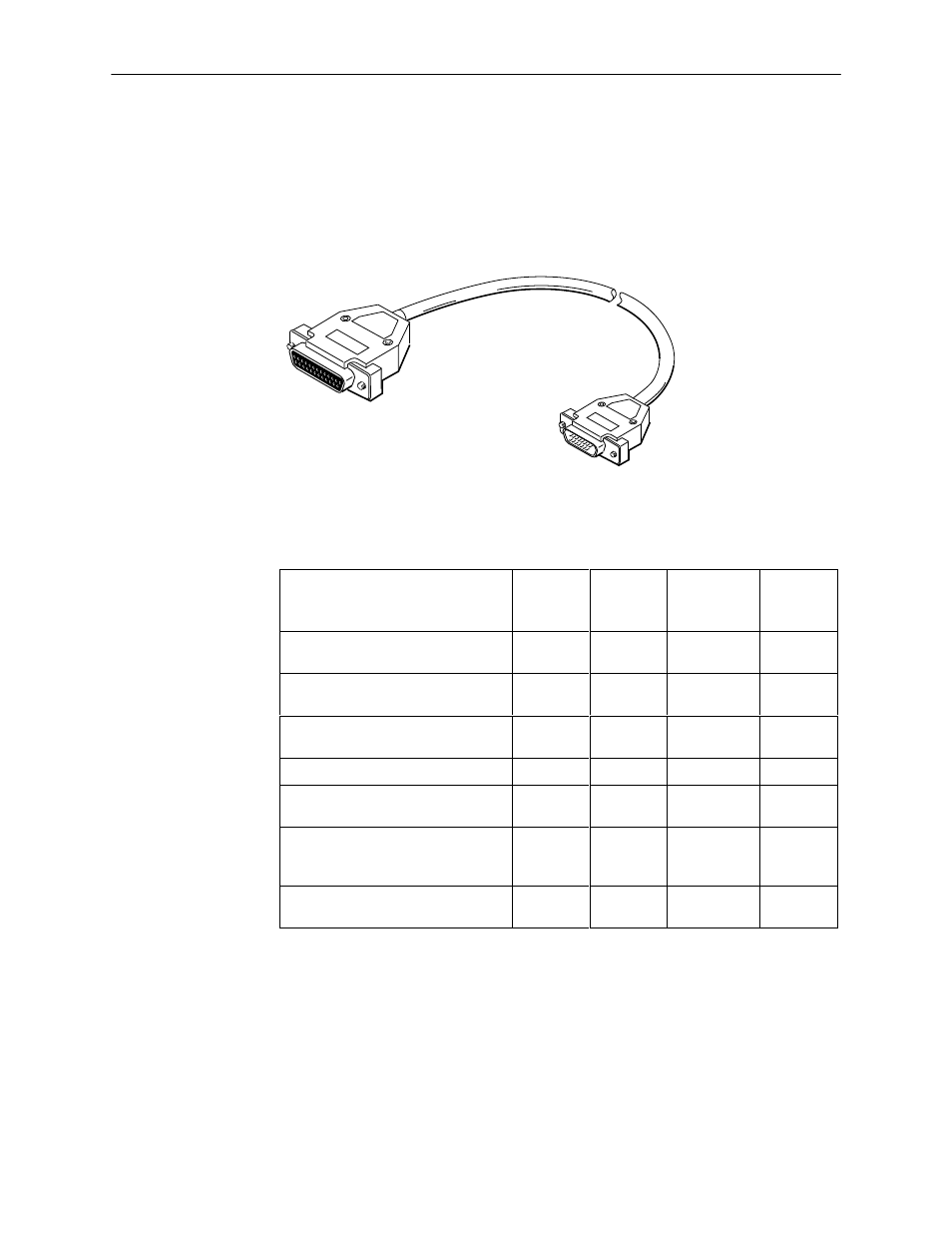 X.21 network cable (models 9820, 9820-2m, 9820-8m) | Paradyne 9820-2M User Manual | Page 253 / 281