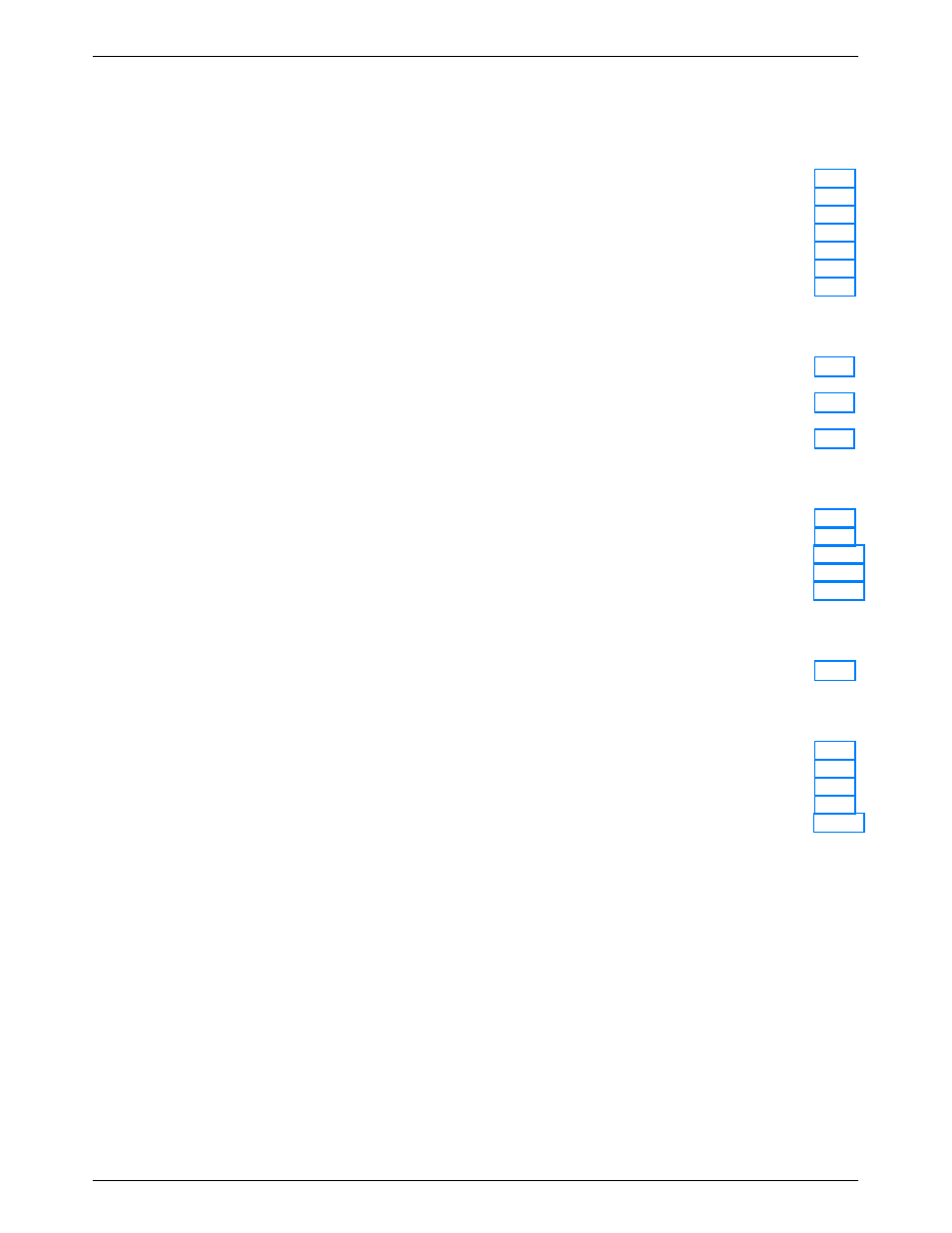 Call setup branch, Talk/data branch, Dial access security | Remote branch, At command set and s-registers | Paradyne 3911 User Manual | Page 7 / 280