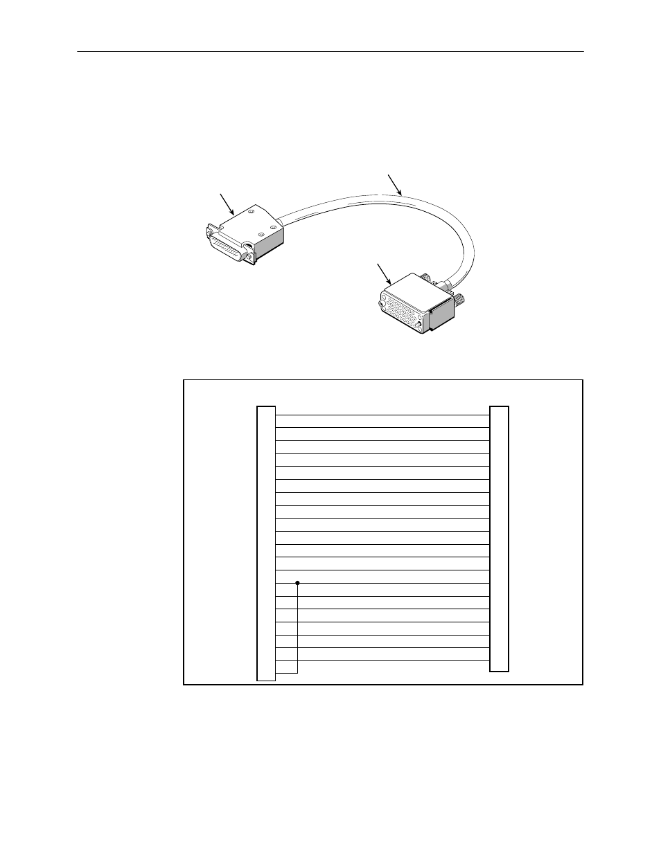 Eia-530a-to-v.35 dte adapter cable | Paradyne T1 T1 Access Mux 926x User Manual | Page 281 / 326