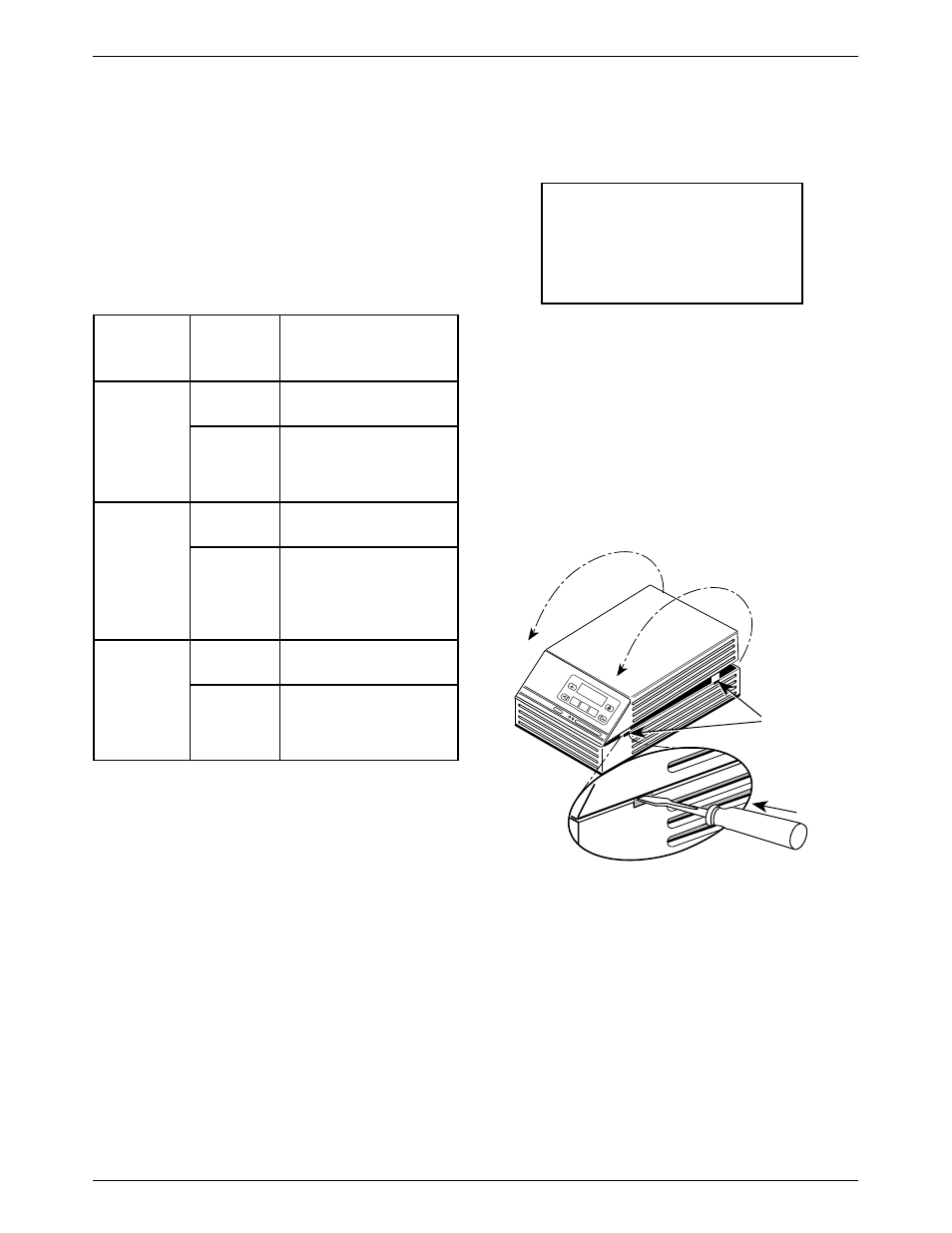 Opening the dsu | Paradyne COMSPHERE 3611 User Manual | Page 11 / 81