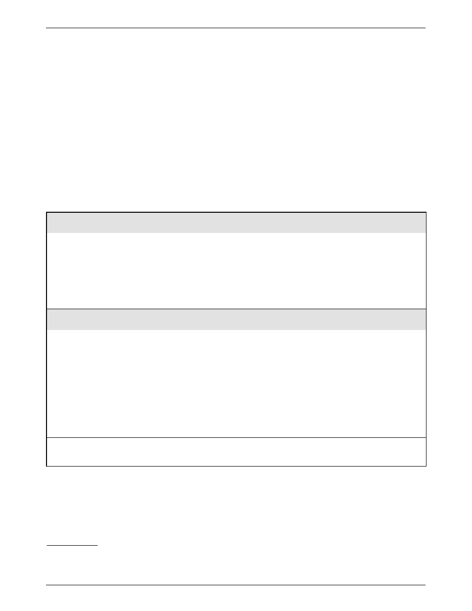 Configuration option tables format, Mcmp setup configuration options | Paradyne COMSPHERE 3611 User Manual | Page 29 / 81