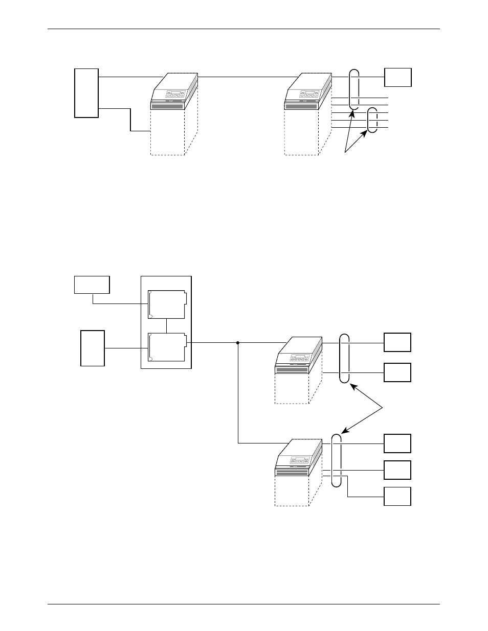 Figures c-2, For two tdm configuration | Paradyne COMSPHERE 3611 User Manual | Page 65 / 81