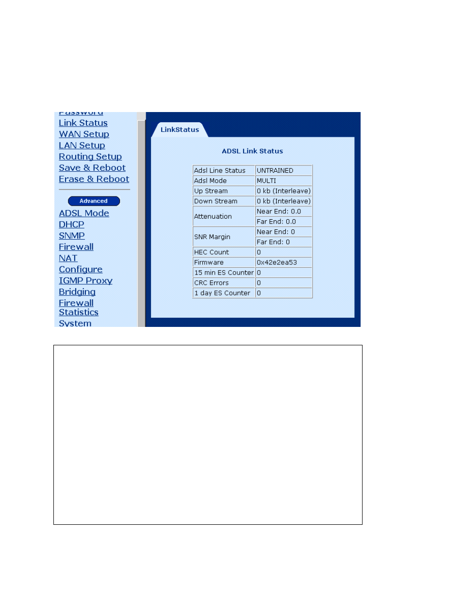 Adsl link status, 3 adsl link status | Paradyne 6212 User Manual | Page 32 / 102