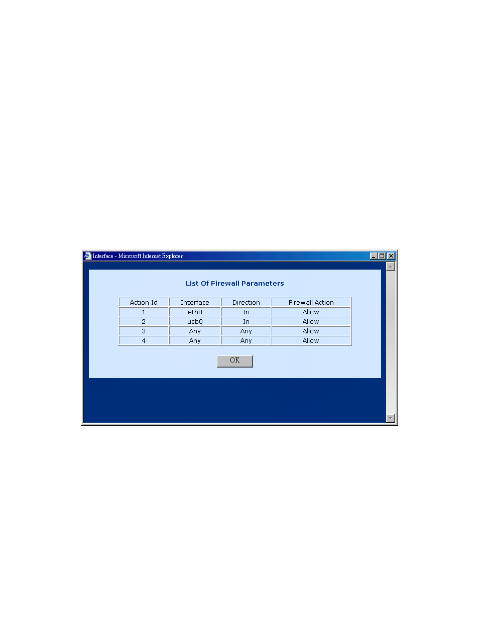 View firewall actions, 1 view firewall actions | Paradyne 6212 User Manual | Page 51 / 102