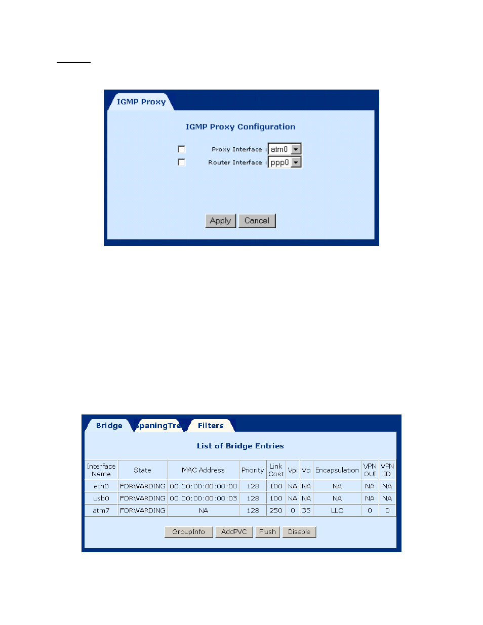 Delete an igmp entry, Bridging, Bridge | 11 bridging, 2 delete an igmp entry, 1 bridge | Paradyne 6212 User Manual | Page 68 / 102