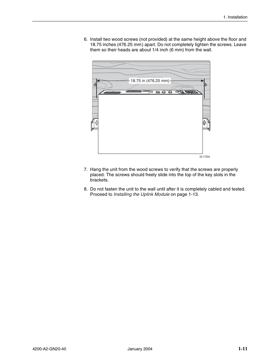 Paradyne IP DSLAM GranDSLAM 4200 User Manual | Page 21 / 72