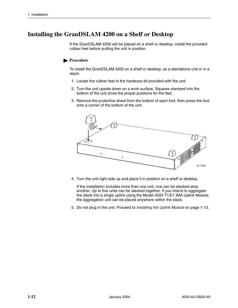 Paradyne IP DSLAM GranDSLAM 4200 User Manual | Page 22 / 72