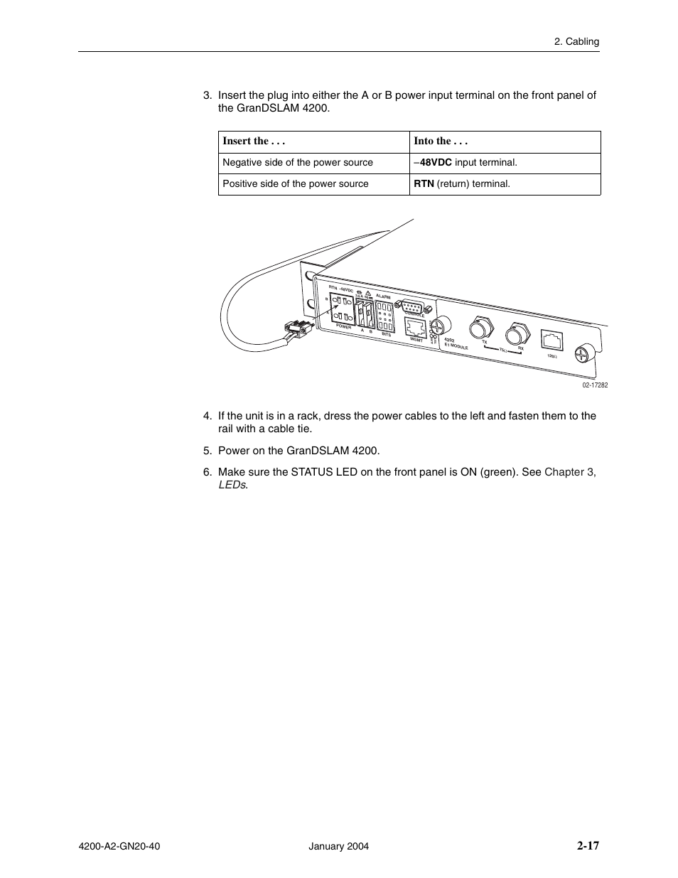 Paradyne IP DSLAM GranDSLAM 4200 User Manual | Page 41 / 72